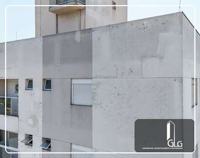 Pintura Fachada Predial Integrary Peppe em Sao Caetano Do Sul - Antes e Depois - GLG Construções