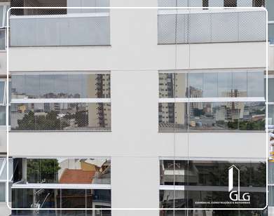 Pintura Fachada Predial Integrary Peppe em Sao Caetano Do Sul - Antes e Depois - GLG Construções